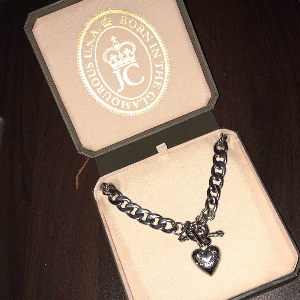 Juicy Couture Silver Starter Necklace